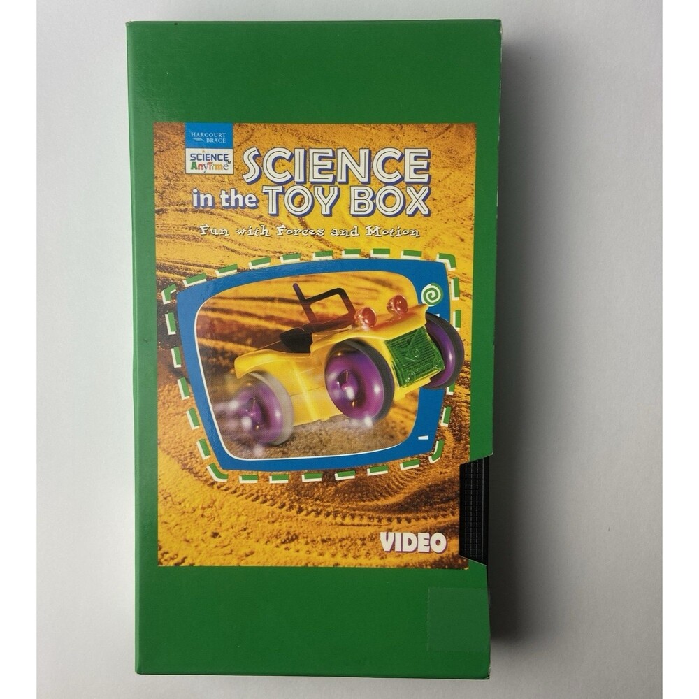 Science Anytime VHS Science In The Toy Box Fun With Forces And Motion